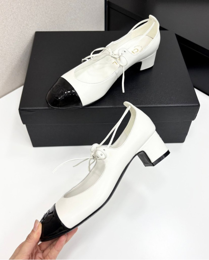 Chanel Women's Block Heel Pumps