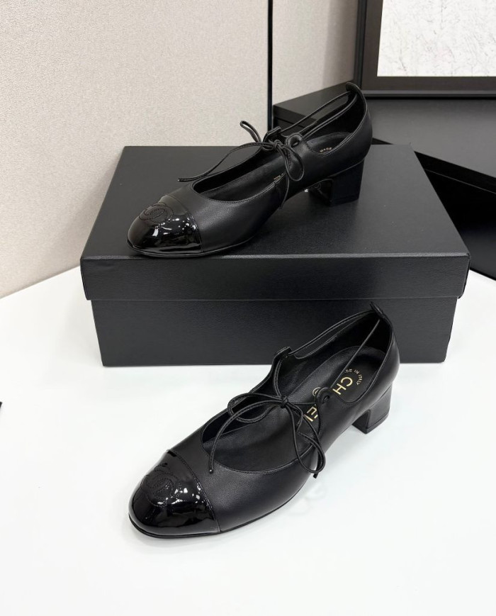 Chanel Women's Block Heel Pumps