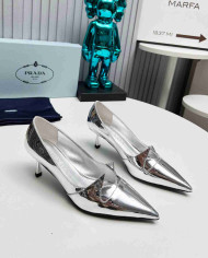 Prada Women's Pointed Toe Kitten Heels