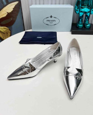 Prada Women's Pointed Toe Kitten Heels