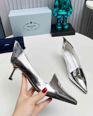 Prada Women's Pointed Toe Kitten Heels