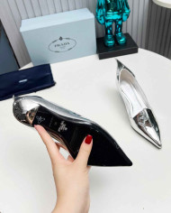 Prada Women's Pointed Toe Kitten Heels