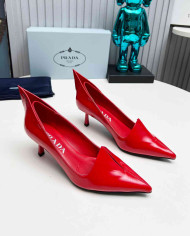 Prada Women's Pointed Toe Kitten Heels