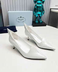 Prada Women's Pointed Toe Kitten Heels