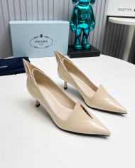 Prada Women's Pointed Toe Kitten Heels