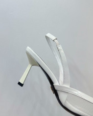 Prada Women's Pointed Toe Slingback Heels