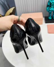 Miu Miu Women's Pointed Toe Bow Pumps