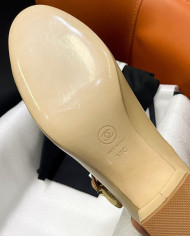 Chanel Mary Jane Low Heel Pumps