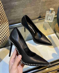 Alexander Wang Studded Pointed Toe Stiletto Pumps