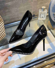 Alexander Wang Studded Pointed Toe Stiletto Pumps
