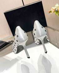 Alexander Wang Jacquard Pointed Toe High Heels