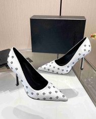 Alexander Wang Jacquard Pointed Toe High Heels