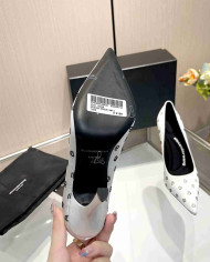 Alexander Wang Jacquard Pointed Toe High Heels