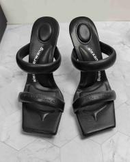 Alexander Wang Square Toe Thin Strap High Heel Sandals