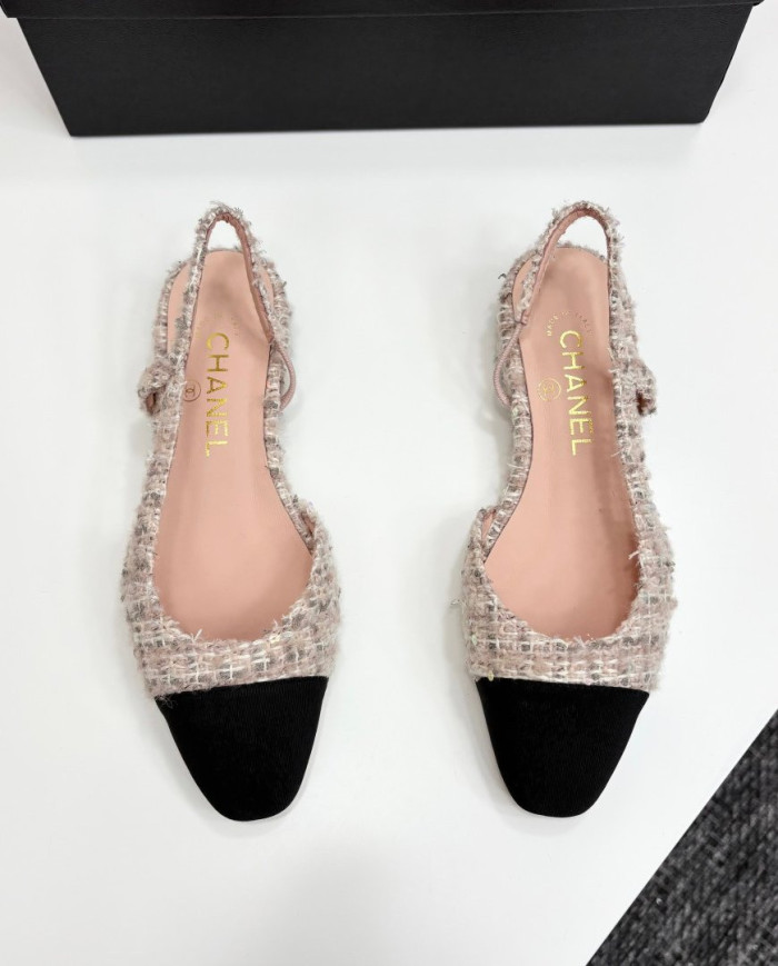 Chanel Women's Tweed Flats