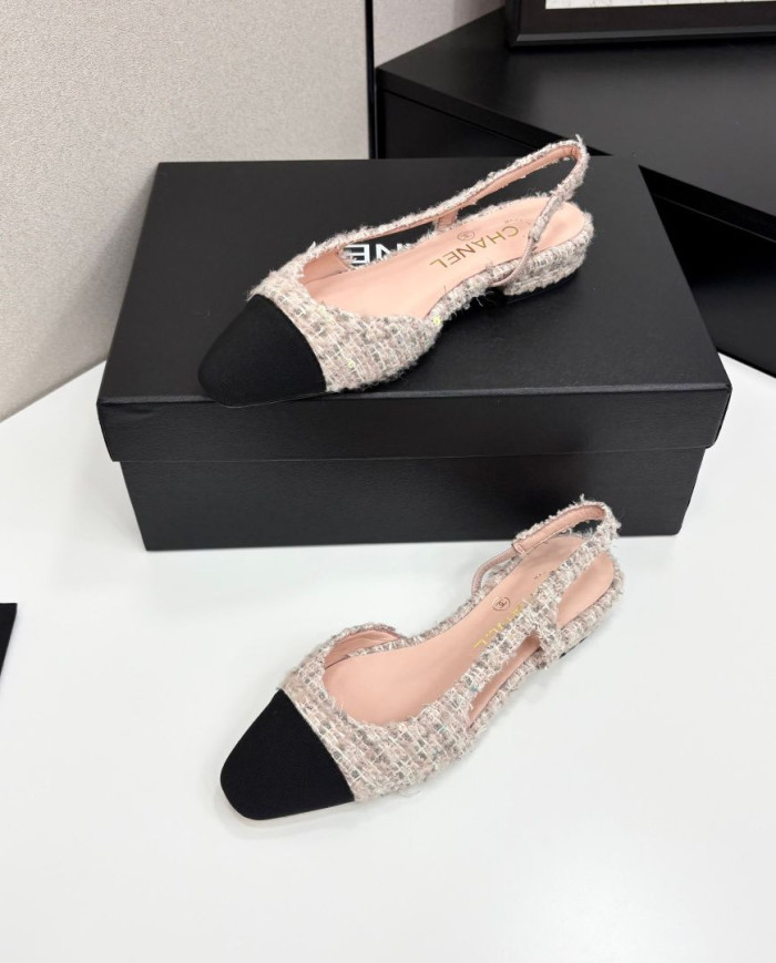 Chanel Women's Tweed Flats