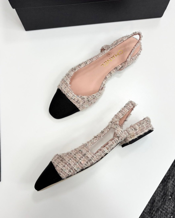 Chanel Women's Tweed Flats