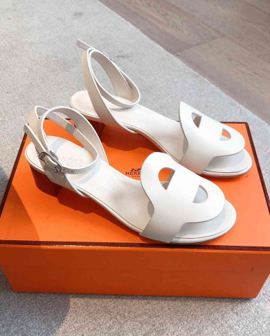 Hermes Women's Leather Sandals