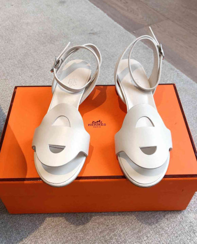 Hermes Women's Leather Sandals