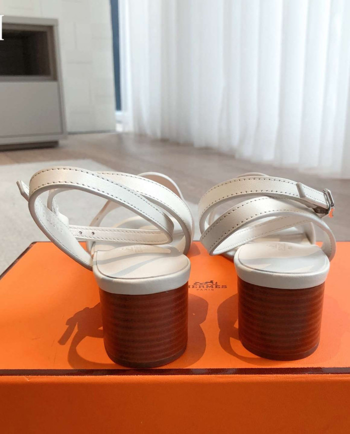 Hermes Women's Leather Sandals