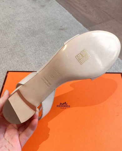 Hermes Women's Leather Sandals