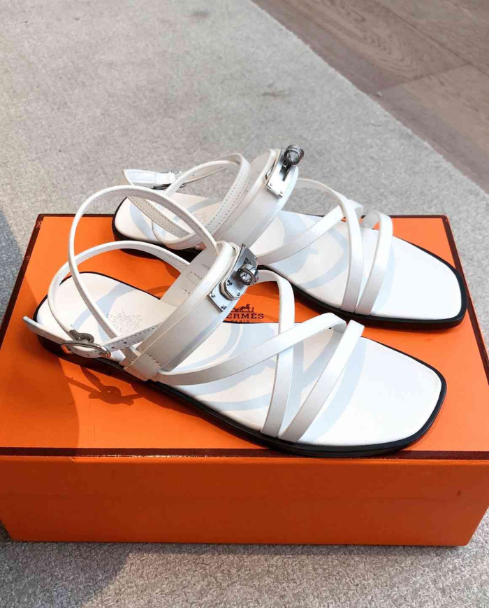 Hermes Women's Buckle Open Toe Sandals