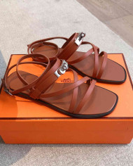 Hermes Women's Buckle Open Toe Sandals