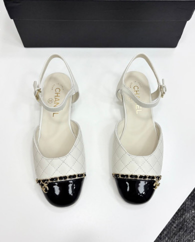 Chanel Quilted Mary Jane Shoes