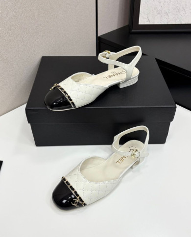 Chanel Quilted Mary Jane Shoes