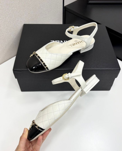 Chanel Quilted Mary Jane Shoes