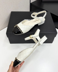 Chanel Quilted Mary Jane Shoes