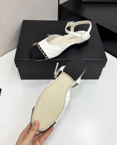 Chanel Quilted Ankle Strap shoes