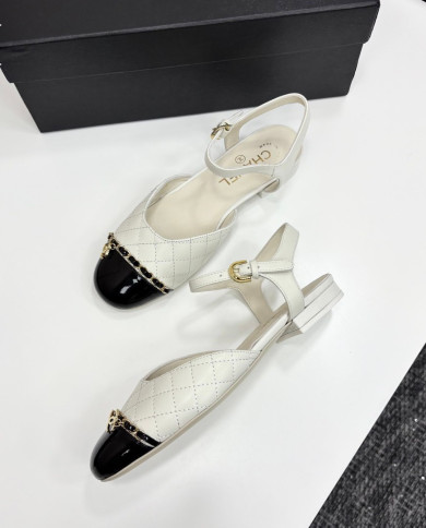 Chanel Quilted Mary Jane Shoes