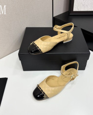 Chanel Quilted Mary Jane Shoes