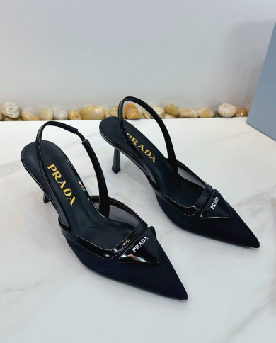 Prada Pointed Toe Slingback shoes