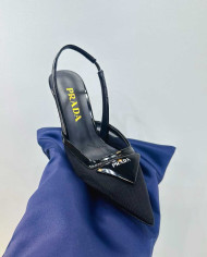 Prada Pointed Toe Slingback shoes
