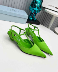 Prada Women's Pointed Toe T Strap shoes