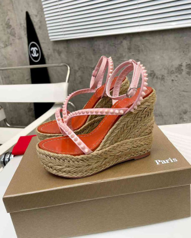 Christian Louboutin Strap Espadrille Sandals