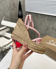 Christian Louboutin Strap Espadrille Sandals