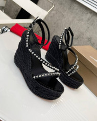 Christian Louboutin Strap Espadrille Sandals