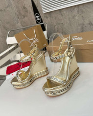Christian Louboutin Rhinestone Embellished Sandals