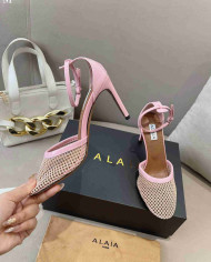 Alaïa Fishnet Sandals