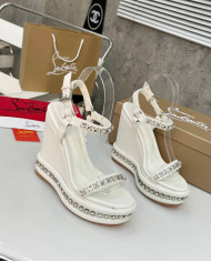 Christian Louboutin Rhinestone Embellished Sandals