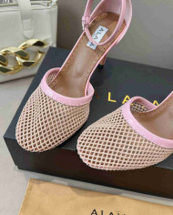 Alaïa Fishnet Sandals