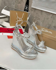 Christian Louboutin Rhinestone Embellished Sandals