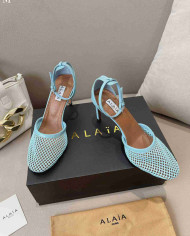 Alaïa Fishnet Sandals
