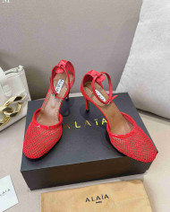 Alaïa Fishnet Sandals