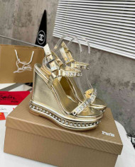 Christian Louboutin Rhinestone Embellished Sandals