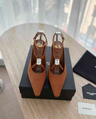 Saint Laurent Rhinestone Embellished High Heels