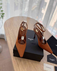 Saint Laurent Rhinestone Embellished High Heels